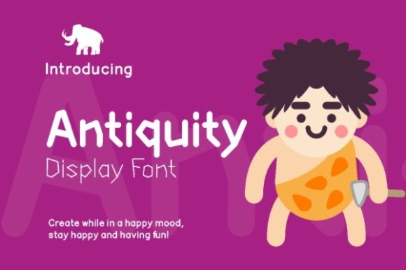 Antiquity: A Display Font for Editorial Personality