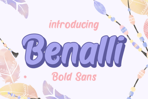 Benalli: The Display Font for Modern Marketing