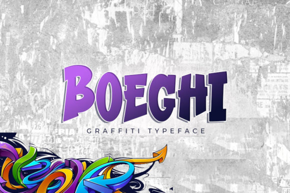 Boeghi: A Bold and Playful Display Font for Modern Marketing
