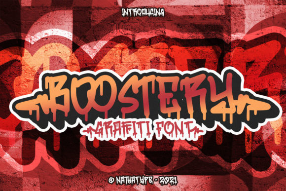 Boostery: The Bold Font That Brings Campaigns to the Street