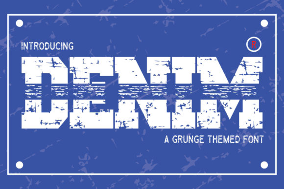 Denim: The Craft-Friendly Display Font