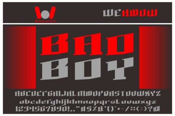 Finding a Futuristic Font: Using Bad Boy for a Creative Brand