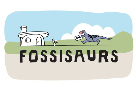 Fossisaurs: The Stone Age Font for Digital Creators