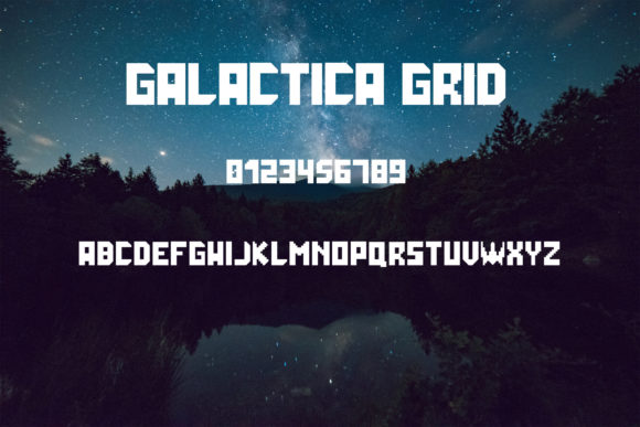 Galactica Grid: The Friendly Display Font for Your Brand