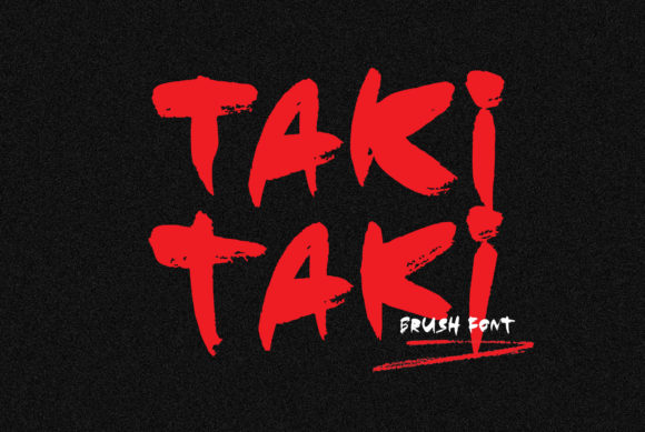 How Taki Taki Became My Favorite Display Font for Crafting