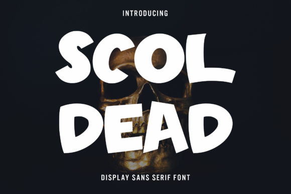 Introducing Scoldead: A Bold Typeface for Editorial Authority