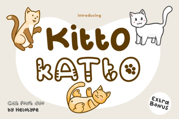Kitto Katto Font: A Friendly Typeface for Brand Building