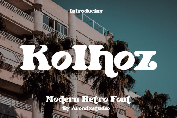 Kolhoz: A Display Font for Editorial Mood and Structure