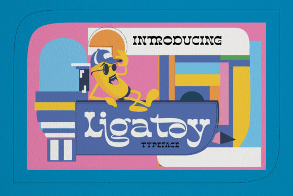 Ligatoy: A Display Font for Creating a Casual Reading Experience