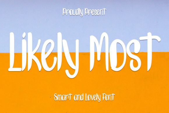 Likely Most Font: The Friendly Typeface for Crafters and Product Creators