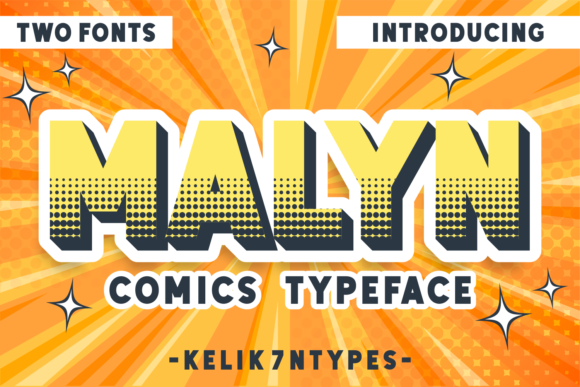 Malyn: A Bold Display Font for Editorial Confidence