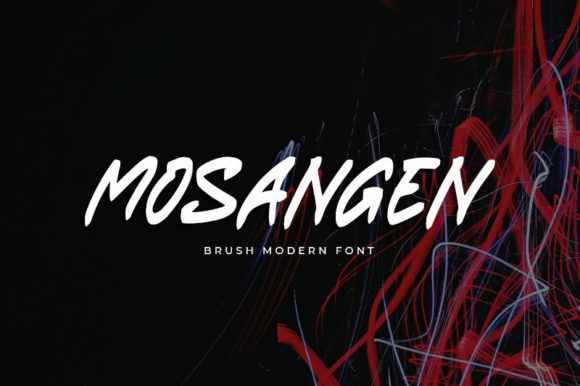 Mosangen: A Modern Font for Engaging Digital Design