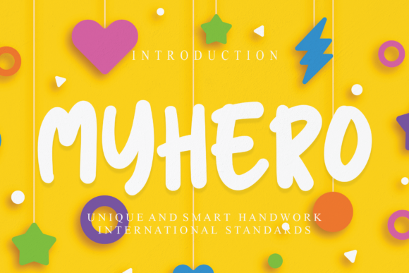 Myhero Font: Building a More Playful Reading Experience