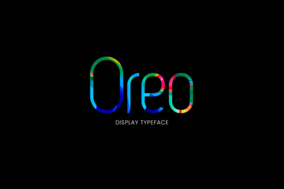 Oreo: A Minimal Display Font for Editorial Mood