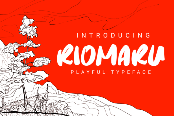 Riomaru is a Display Font Designed for Digital Campaigns