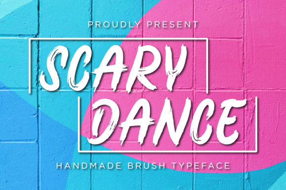 Scary Dance: A Playful Display Font for Digital Branding