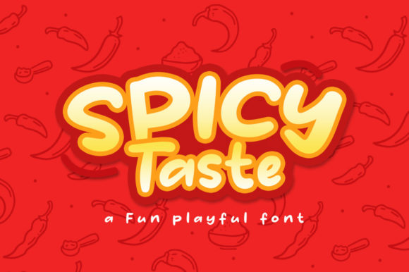 Spicy Taste: A Display Font That Adds Flavor to Your Brand