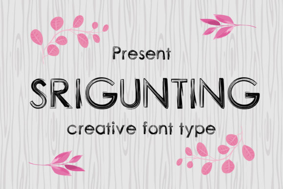 Srigunting: A Practical Font for Authentic Business Branding